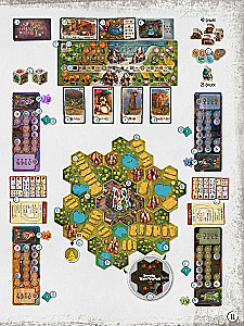 Board Game - Lands of Ghosts